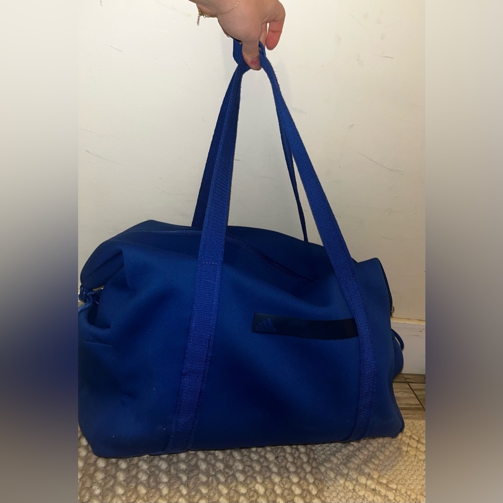 Adidas Blue Duffel Bag